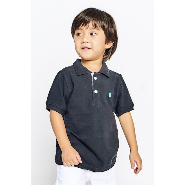 Polo Infantil Menino Básico Alphabeto