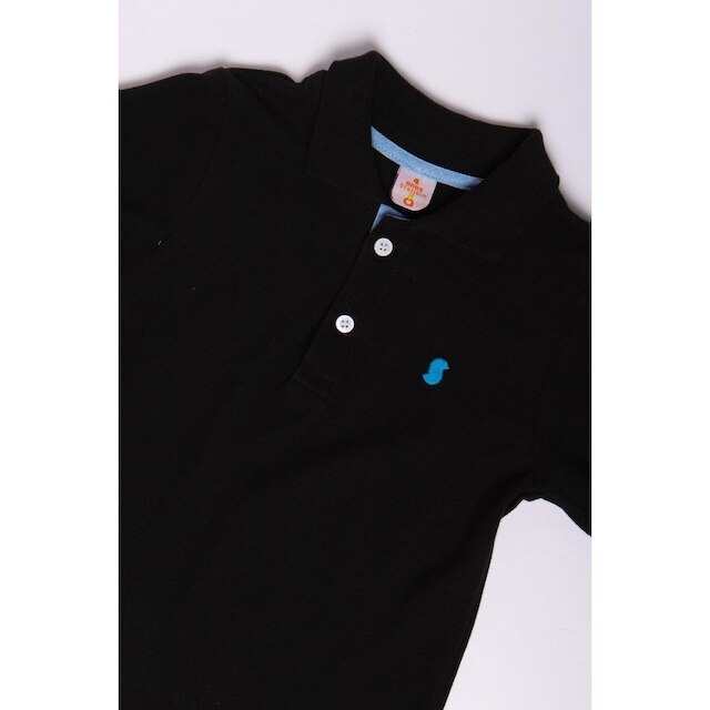 Polo Infantil Menino Básico Alphabeto