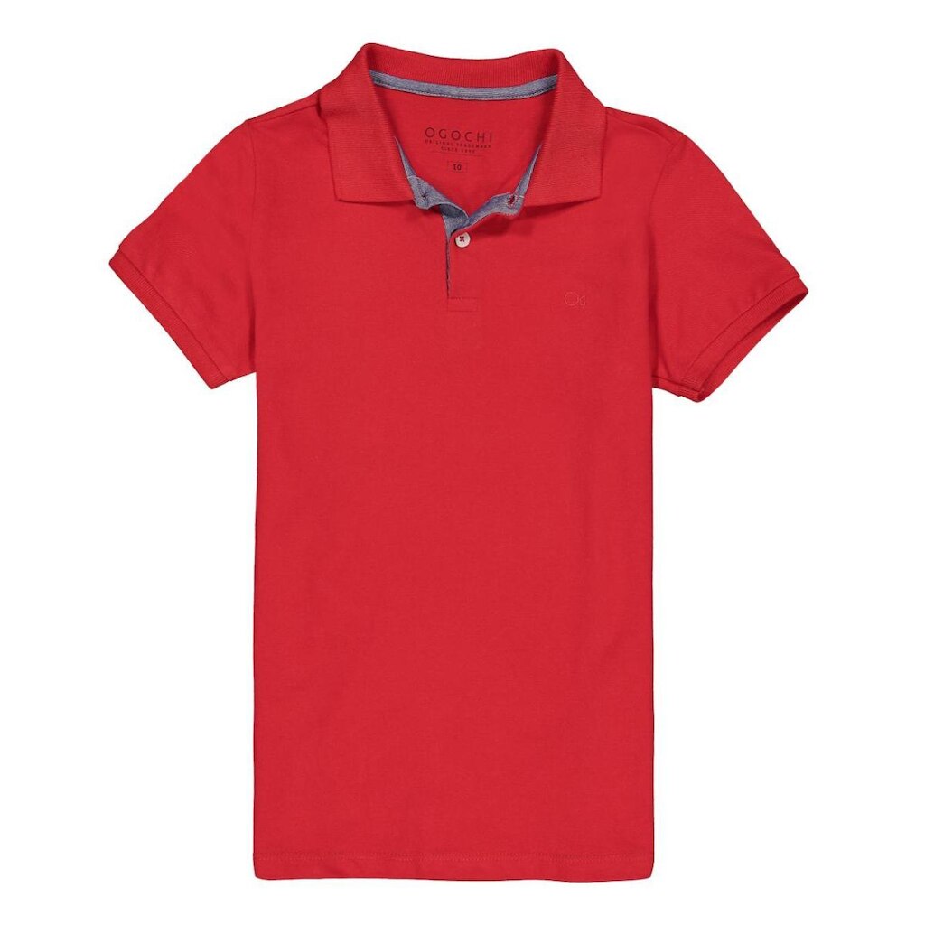 Polo infantil Ogochi vermelho