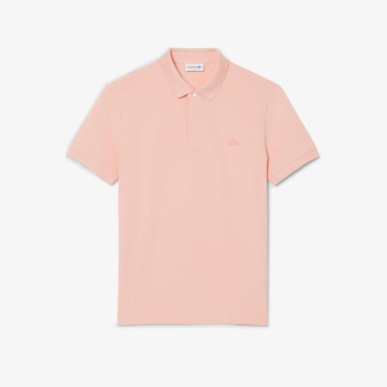 Polo Lacoste Regular Fit Paris Em Piqué Stretch