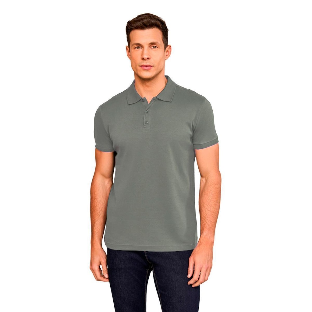 Polo Lado Avesso Suedine Pima Masculina