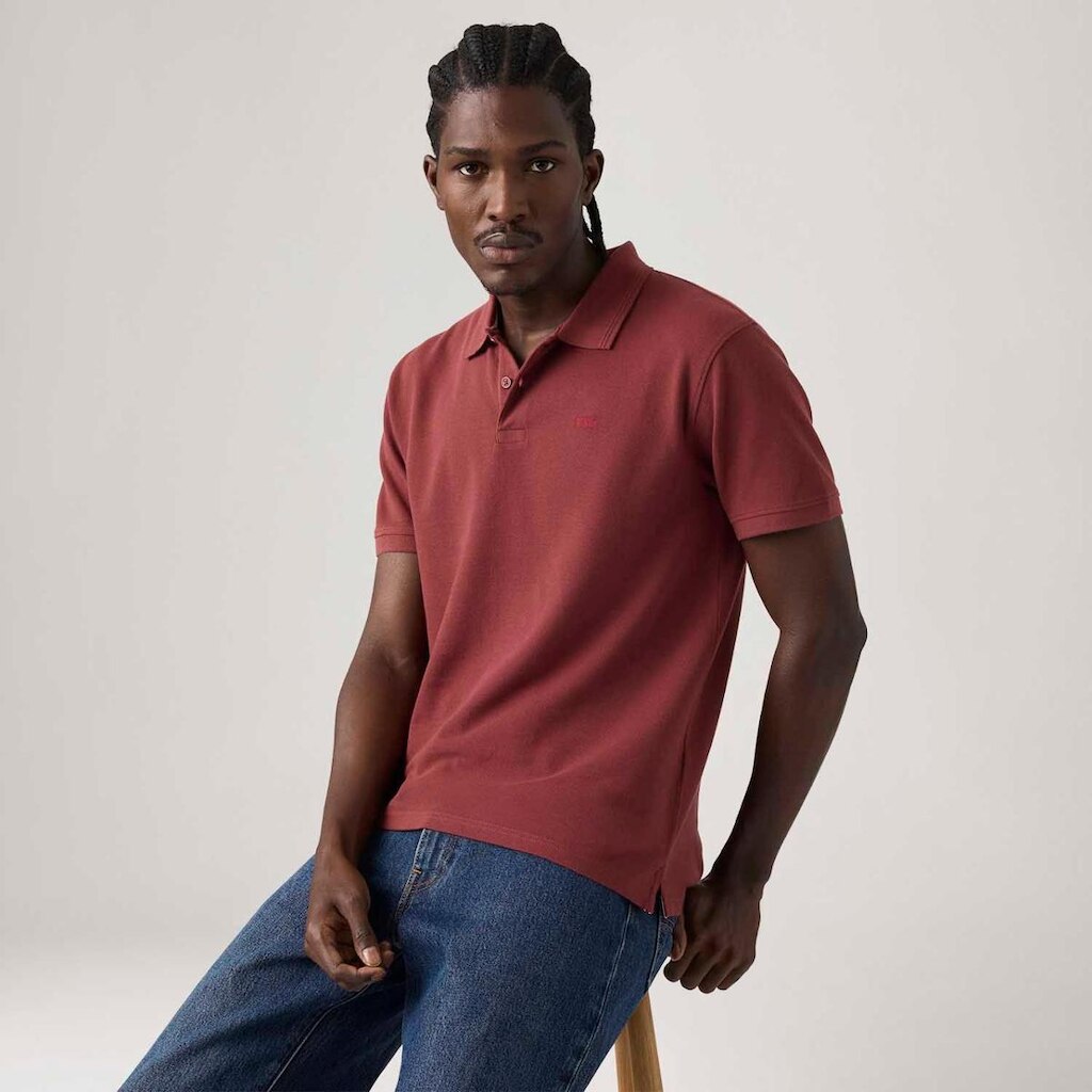 Polo Levi's Icon Vermelha Manga Curta Masculina