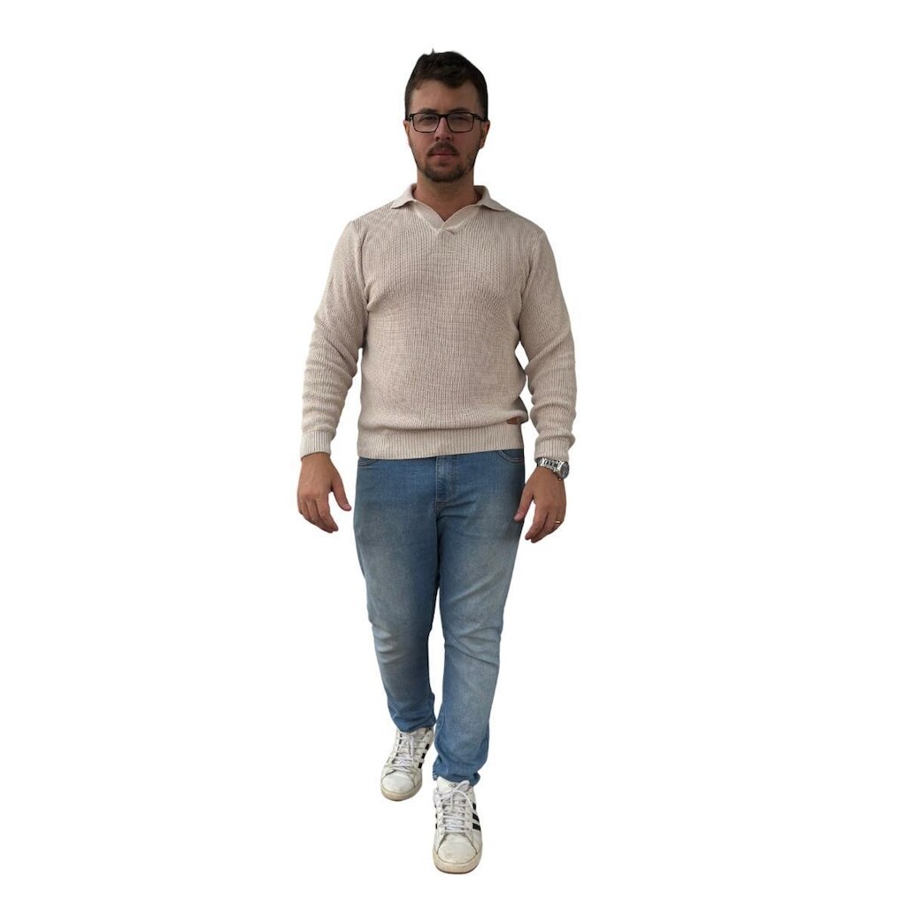POLO MANGA LONGA TRICOT ELEVEN