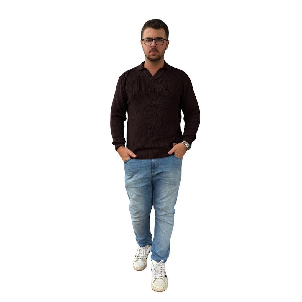 POLO MANGA LONGA TRICOT ELEVEN