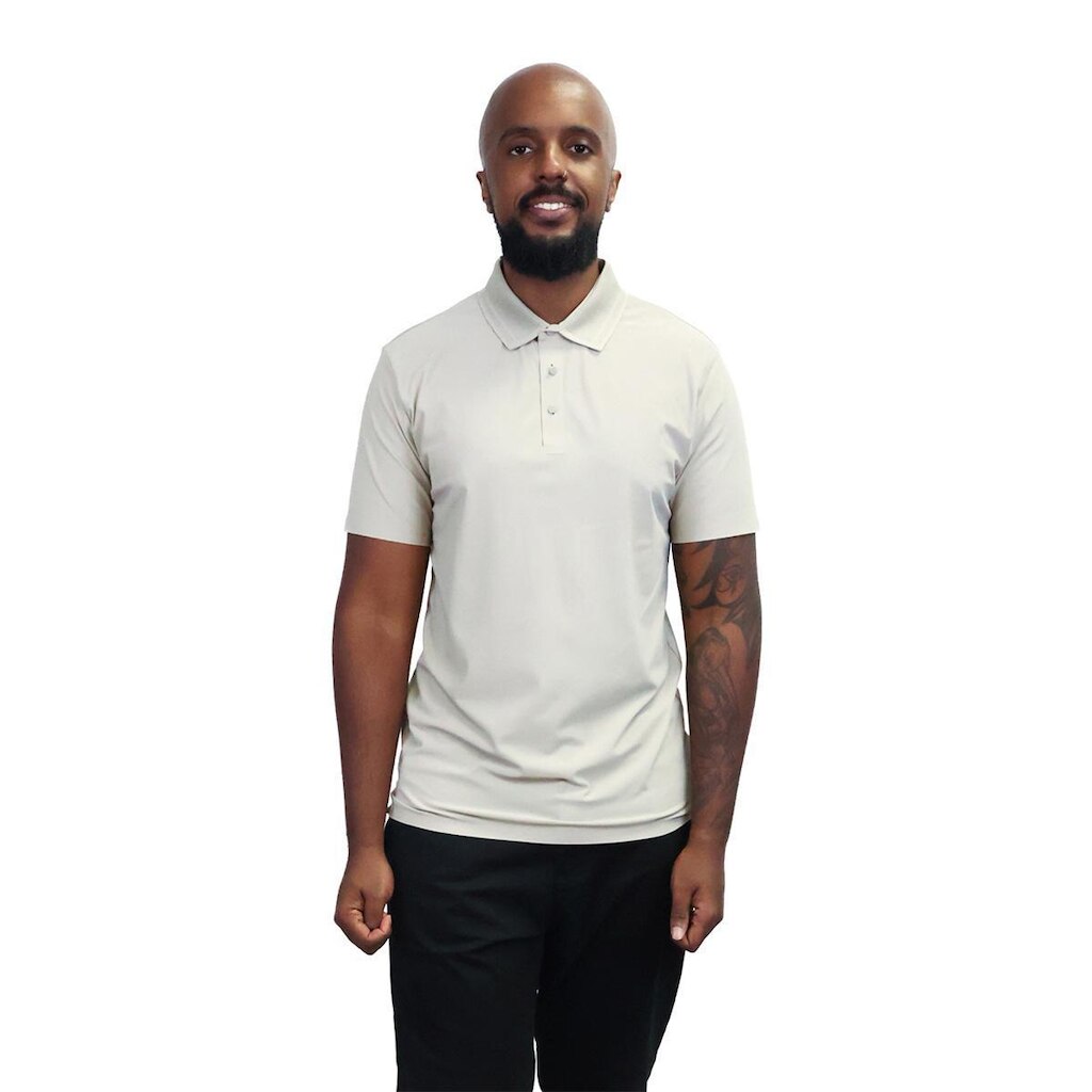 Polo Masculina Jackard