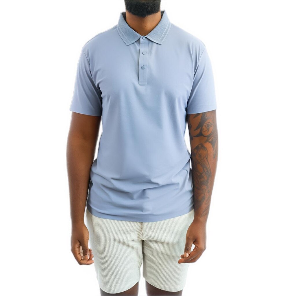 Polo Masculina Jackard