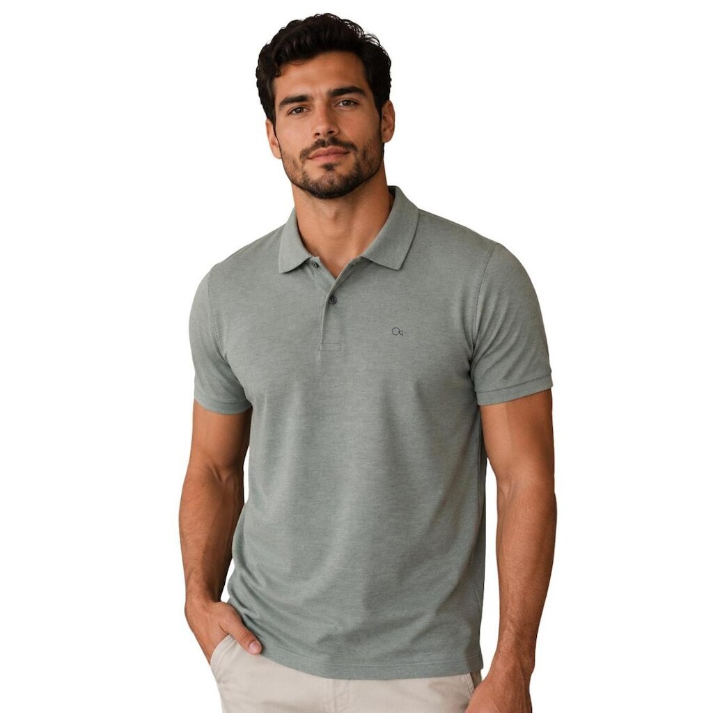 Polo masculina Ogochi Verde claro