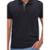 Polo masculina Ogochi - Preto
