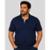 Polo masculina plus Ogochi 0070000090004 - Marinho