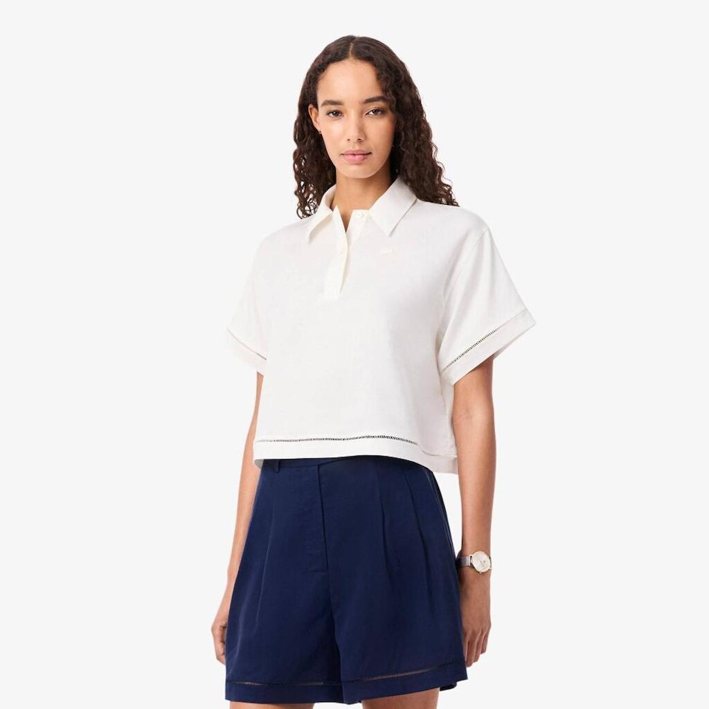 Polo Oversized em Sarja Fluida