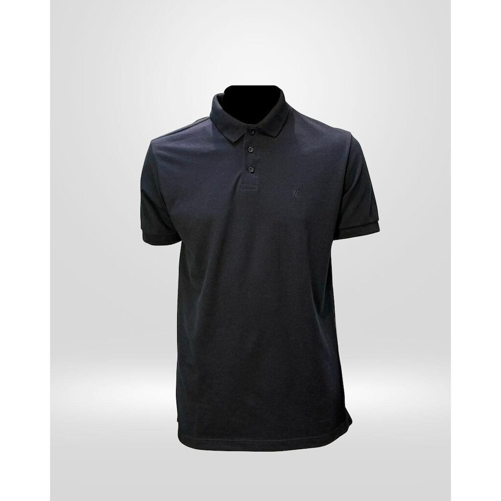 Polo Piquet Masculina VV Preto