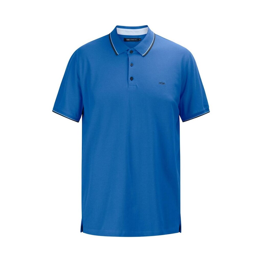 Polo Plus Size Hangar 33 Piquet Azul Tam. G2