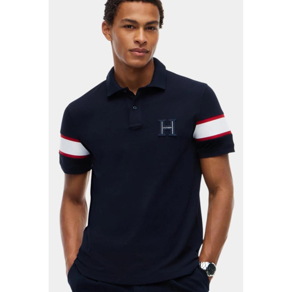 Polo Tommy Hilfiger RWB Capsule Marinho