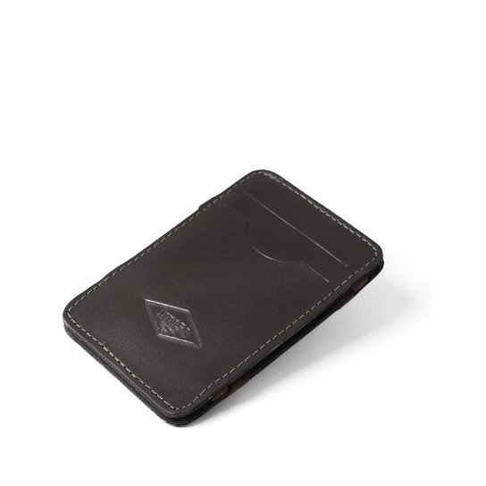 Porta cartão Couro Couro50 88 Masculino - Café