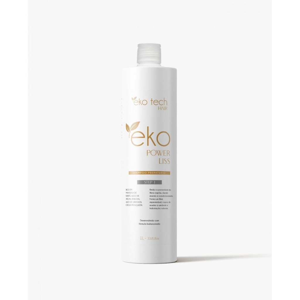 POWER LISS EKO TECH 1L Shampoo Preparatório STEP 1