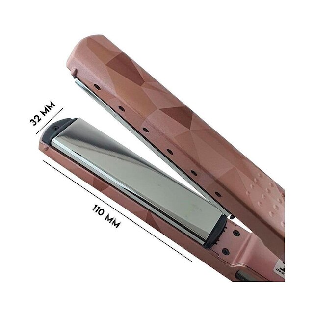 Prancha BaByliss PRO Nano Titanium Vetro Rose Gold 1 1/4