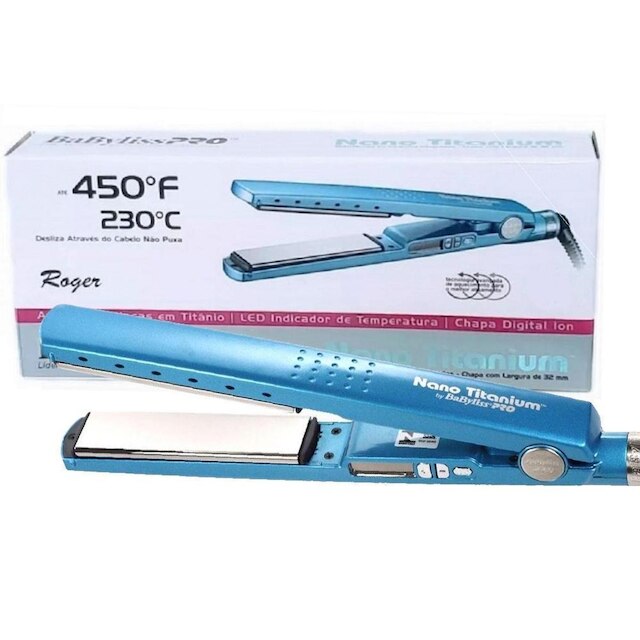 Prancha Nano Titanium Babyliss Pro TRADICIONAL 1+1/4''