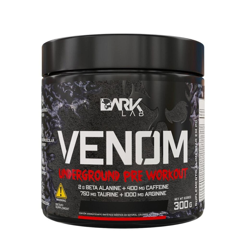 Pré-treino Dark Lab Venom Underground 300g