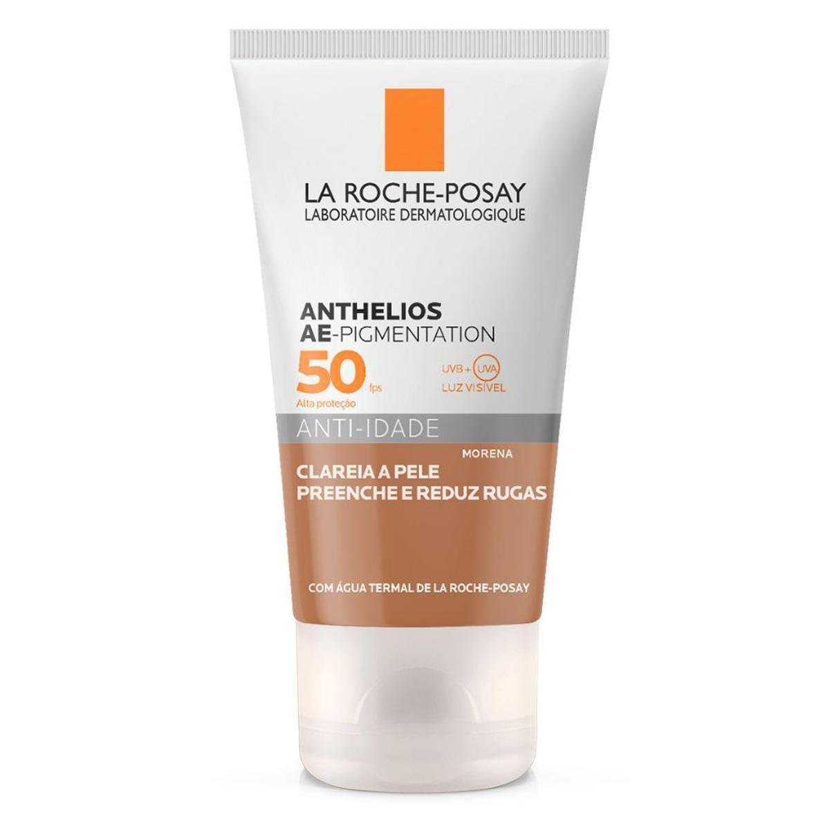 Protetor Solar Anti-Idade La Roche Posay - Anthelios Ae-Pigmentation Fps50 Morena Menor preço em Protetor Solar Anti-Idade La Roche Posay - Anthelios Ae-Pigmentation Fps50 Morena