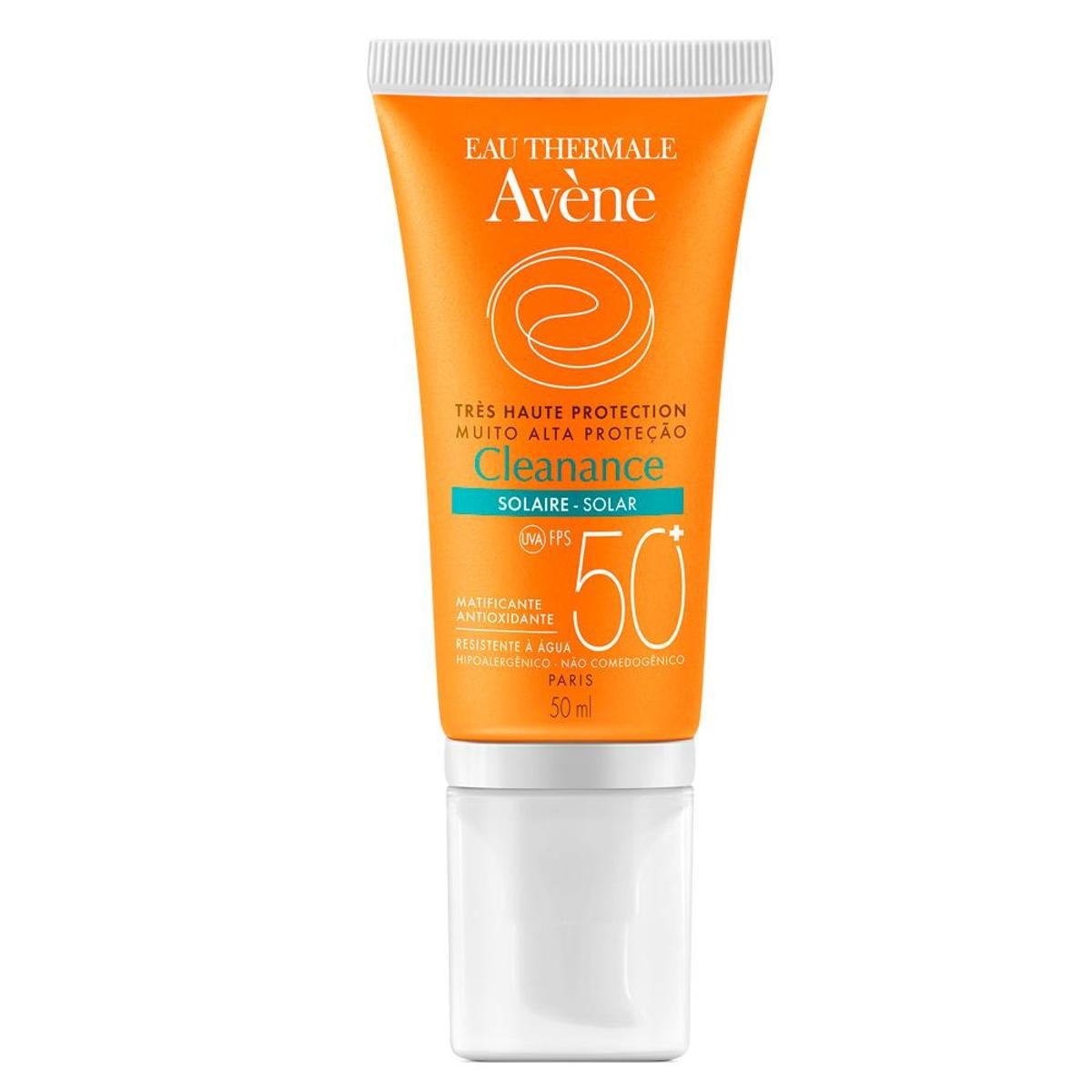 Protetor Solar Facial Avène Cleanance FPS50 + 50ML - Incolor | Zattini