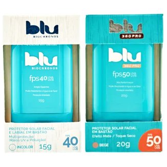 Protetor Solar Facial Blu 50Fps Incolor Esportes Praia Surfe