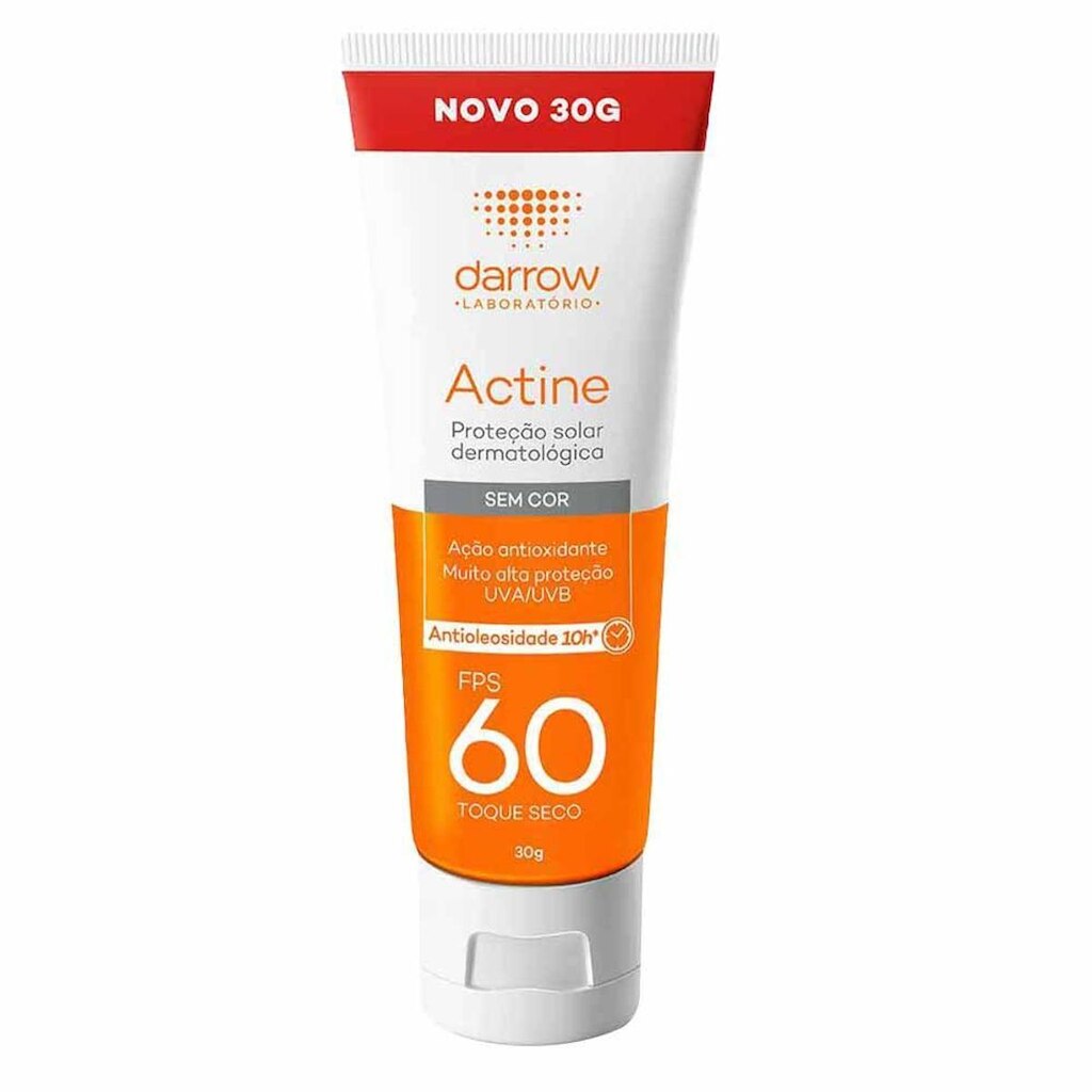 Protetor Solar Facial Darrow Actine Solar FPS60 30g