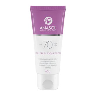 Protetor Solar Facial FPS 70 Anasol 60g