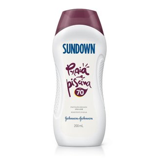 Protetor Solar Sundown Praia e Piscina FPS 70 200ml