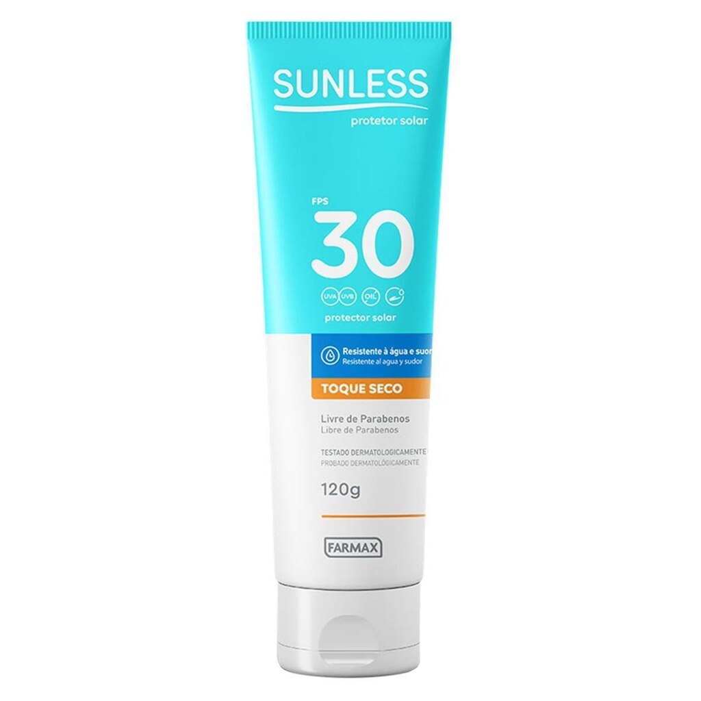 Protetor Solar Sunless - Toque Seco FPS 30 120g