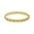 Pulseira Articulada Feminina e Masculina Strass Ouro 68MM LadyLu - Dourado