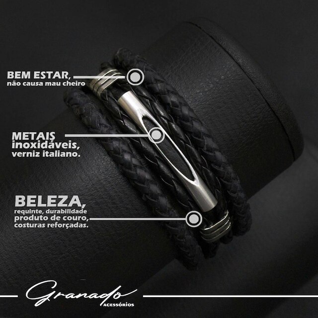 Pulseira Bracelete Tubinho - NE