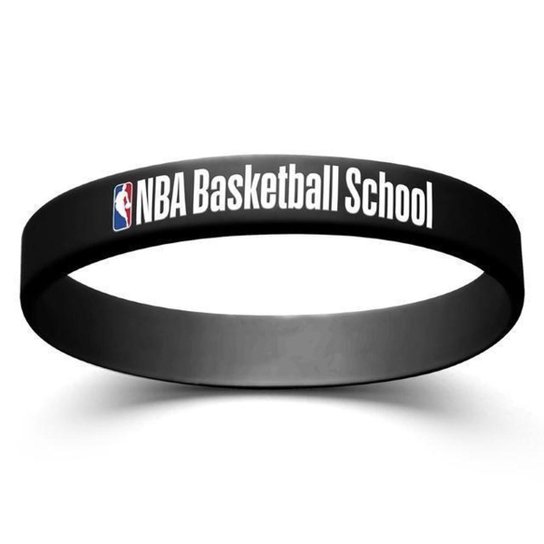 Pulseira de Silicone NBA Basketball School