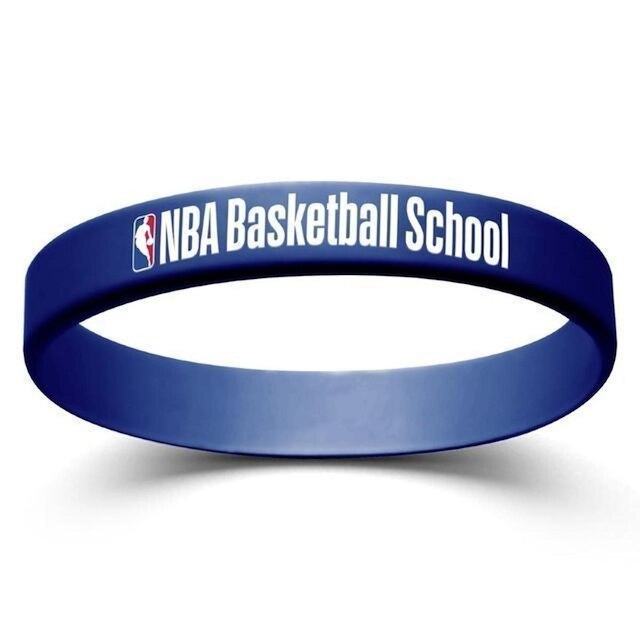 Pulseira de Silicone NBA Basketball School
