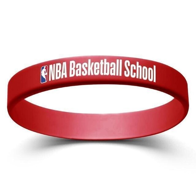 Pulseira de Silicone NBA Basketball School