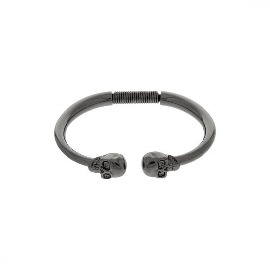 Pulseira Feminina e Masculina Caveira Grafite 66MM LadyLu