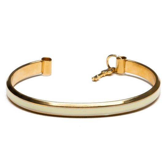 Pulseira Key Design Clymer Feminina - Dourado
