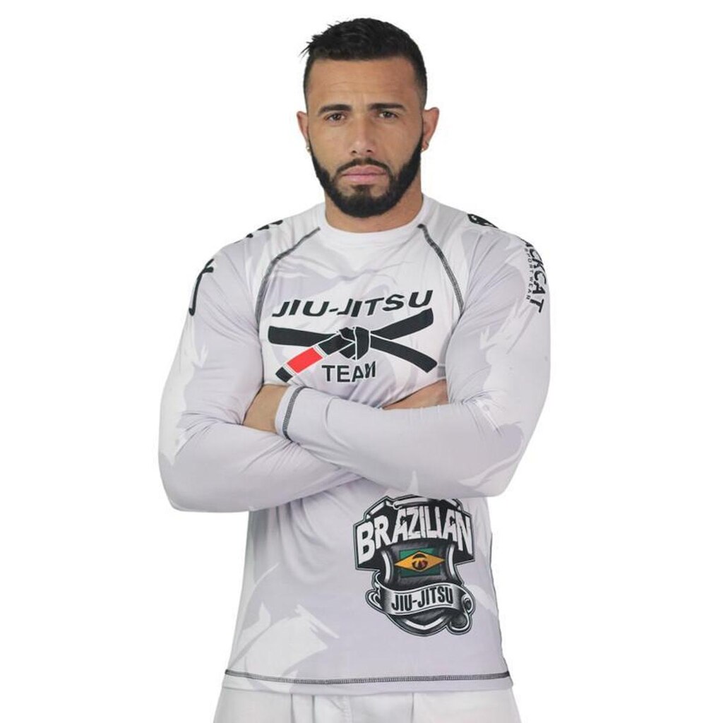 Rash Guard Jiu-Jitsu Academia Treino Segunda Pele