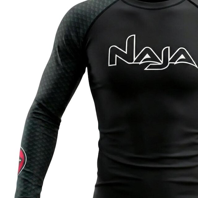 Rash Guard Treino Compressão Manga Longa Snake Naja