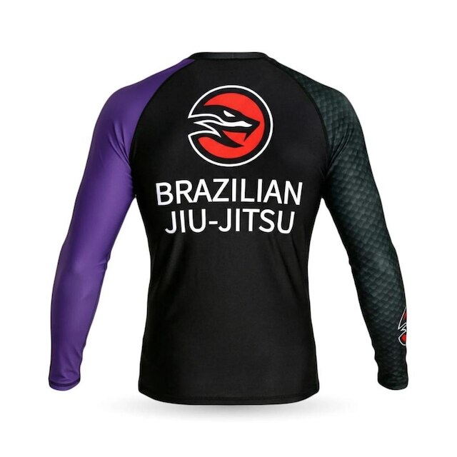 Rash Guard Treino Compressão Manga Longa Snake Naja