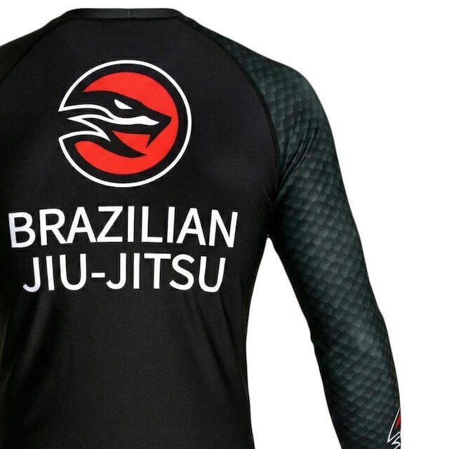 Rash Guard Treino Compressão Manga Longa Snake Naja