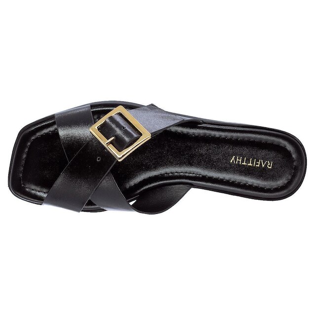Rasteira Femininina Rafitthy 86002A Preto
