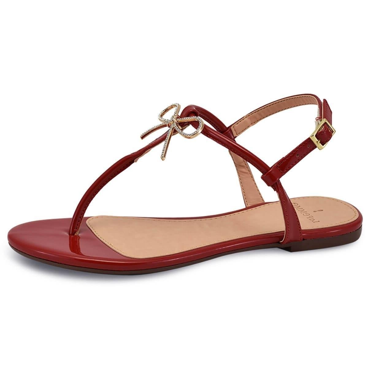 sandalia rasteira la femme