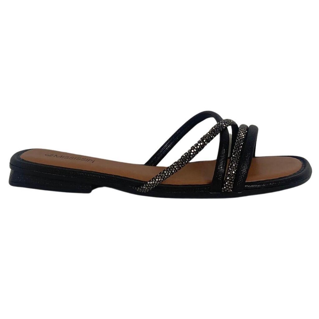 Rasteira Mississipi Feminina J2783 Preta