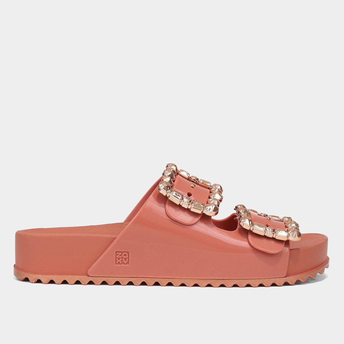 Rasteira Papete Zaxy Flatform Feminina - Rosa é boa?
