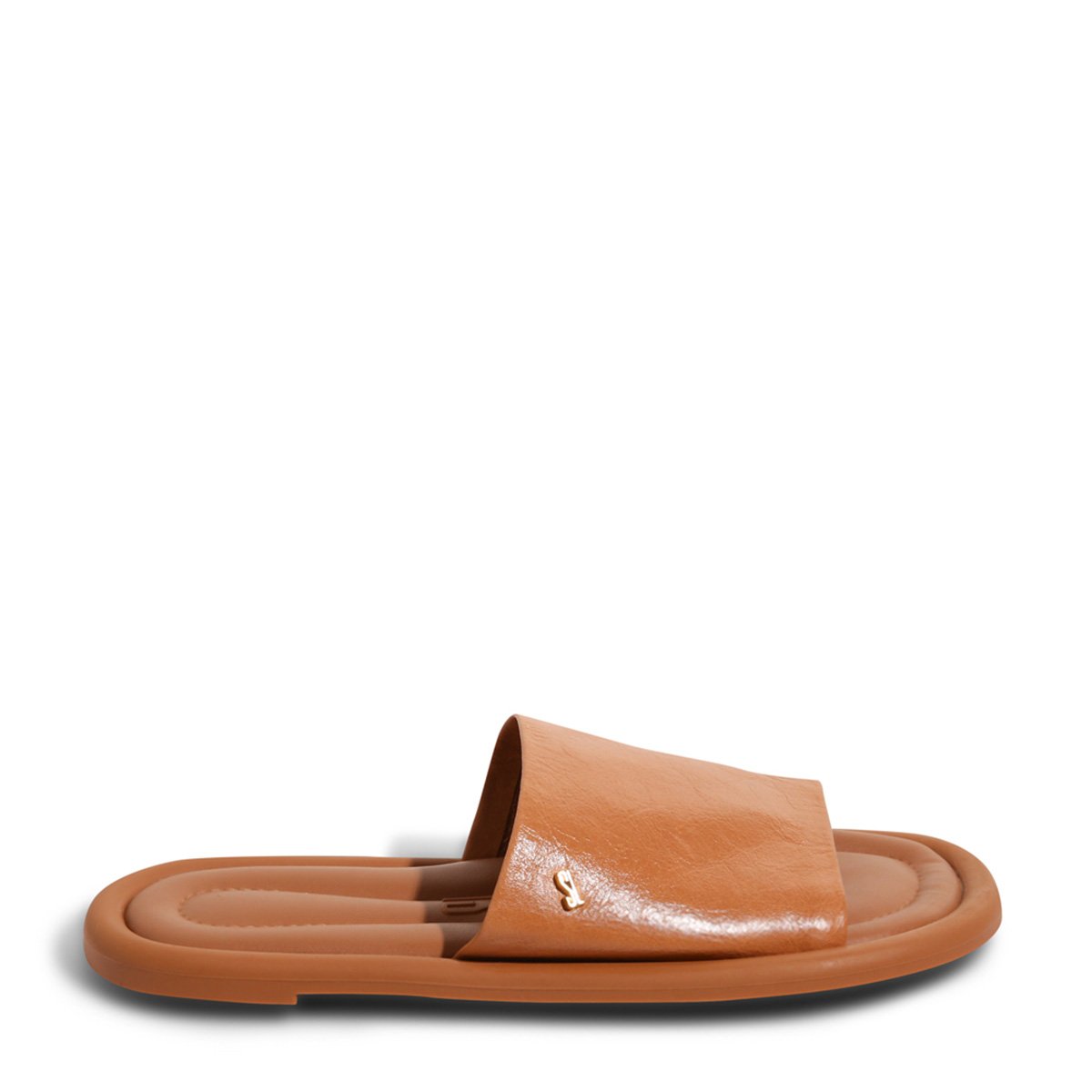 Rasteira Santa Lolla Nobre Soft Feminina - Caramelo Menor preço em Rasteira Santa Lolla Nobre Soft Feminina - Caramelo