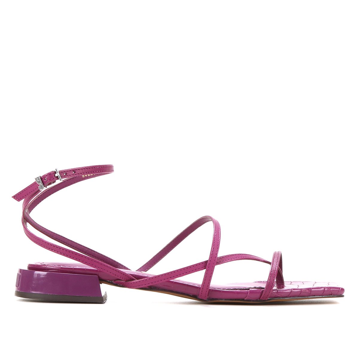 Rasteira Santa Lolla Tiras Cruzadas Feminina - Vinho Menor preço em Rasteira Santa Lolla Tiras Cruzadas Feminina - Vinho