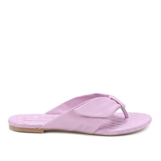 Rasteira Shoestock Couro Comfy Matelassê