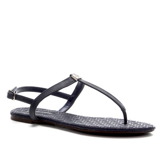 Rasteira Shoestock Crazy for - Marinho
