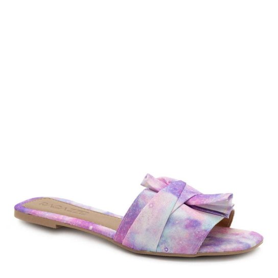 Rasteira Slide Ragazze 2460 Tie Dye - Lilás