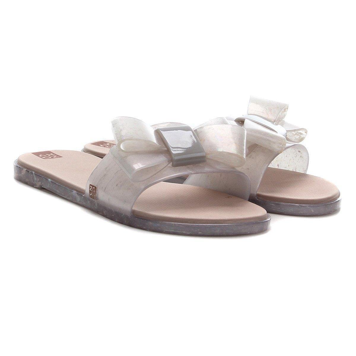 Rasteira Slide Zaxy Sky Feminina - Branco - 38 Menor preço em Rasteira Slide Zaxy Sky Feminina - Branco - 38